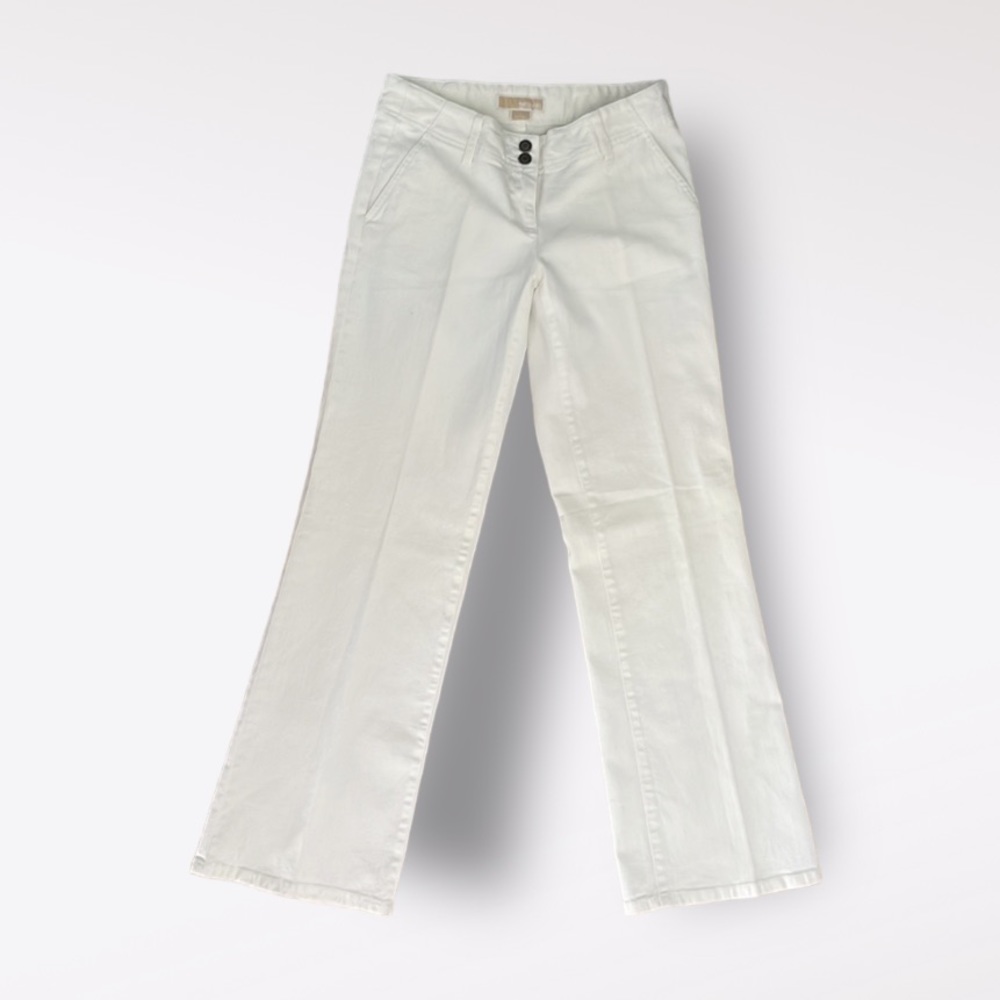 Michael Michael Kors Off White Flare Jean Size 4